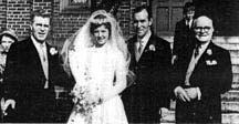 Arthur Mone wedding photo